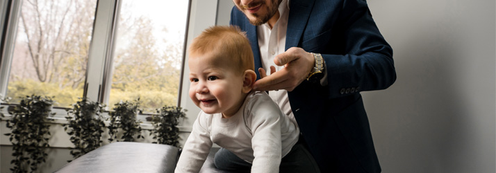 Chiropractor Rockaway NJ Jason Abaza Adjusting Toddler