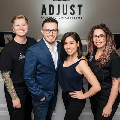 Drs. Jason Abaza and Marissa Abaza with their team