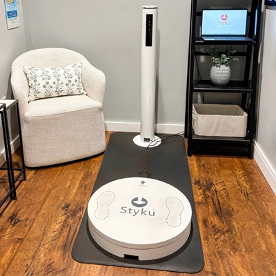 A Styku 3D digital scan device